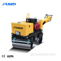 Rolo compactador vibratório pequeno FYL-800 da mão do compressor de rolo de estrada